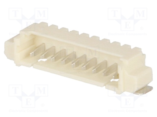 Socket; wire-board; male; PicoBlade; 1.25mm; PIN: 9; SMT; 1A; tinned