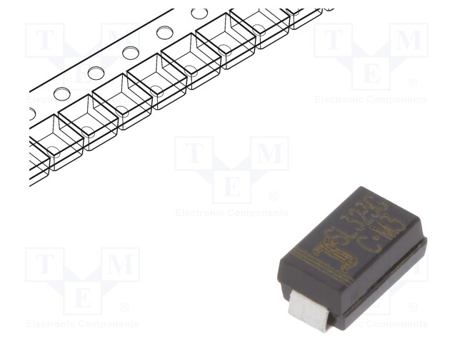 Diode: Schottky rectifying; SMD; 20V; 3A; Ufmax: 0.45V; SMA