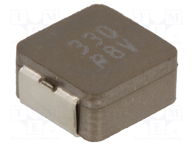 Inductor: ferrite; 33uH; Ioper: 3.4A; 154.2mΩ; ±20%; Isat: 4.5A