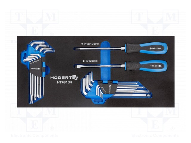 Kit: general purpose; Kit: Allen keys,Torx keys,screw x2; 20pcs.