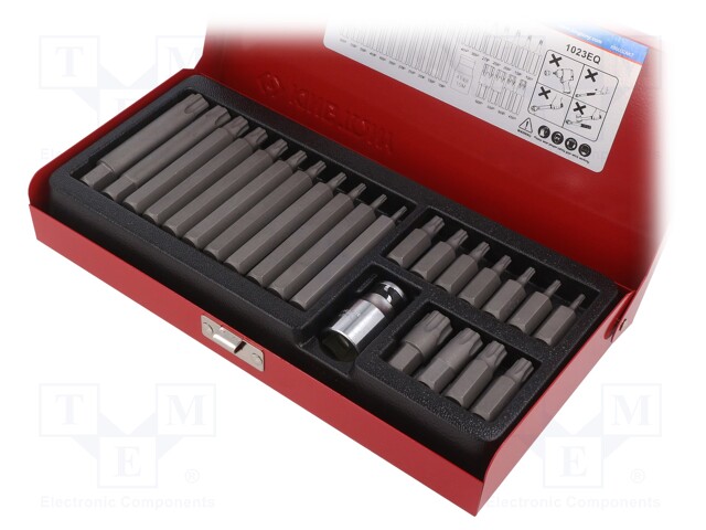 Kit: screwdriver bits; Pcs: 23; Torx® PLUS