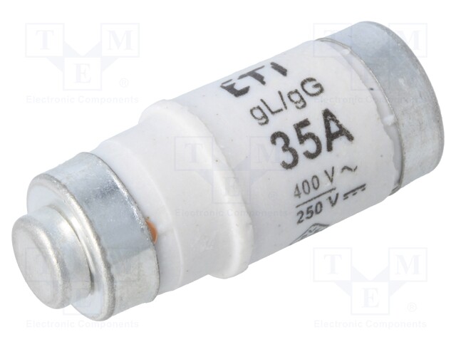 Fuse: fuse; gG,gL; 35A; 400VAC; 250V; industrial; D02