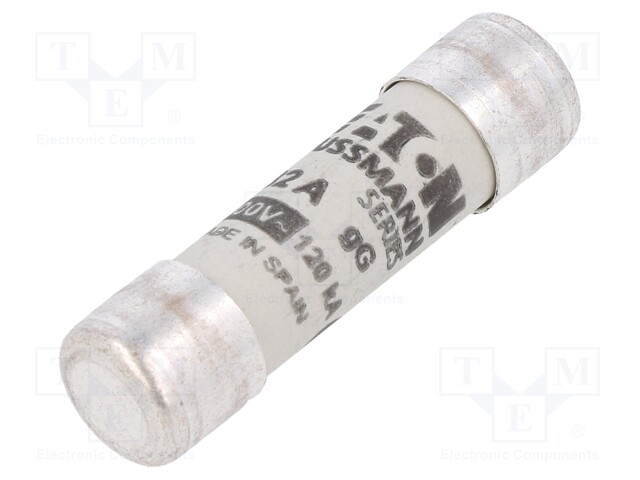 Fuse, Industrial / Power, Class gG / gL, 32 A, 400 VAC, 10mm x 38mm, 13/32" x 1-1/2"