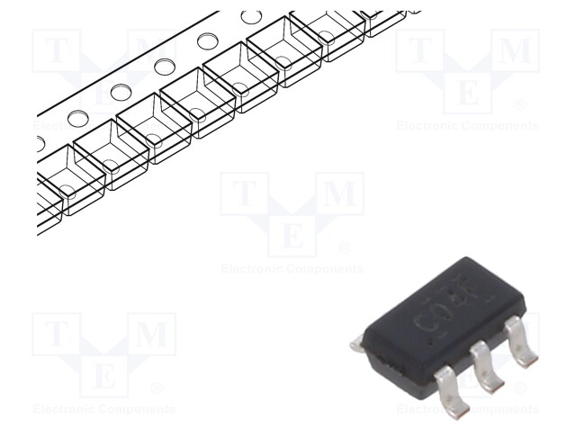 IC: digital; Channels: 1; IN: 1; CMOS; SMD; SOT23-5; Series: 74LVC