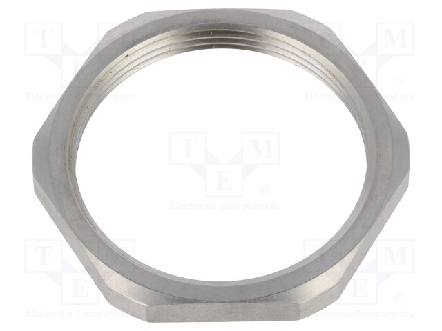 Nut; M40; stainless steel; 46mm; Thread: metric; Pitch: 1,5