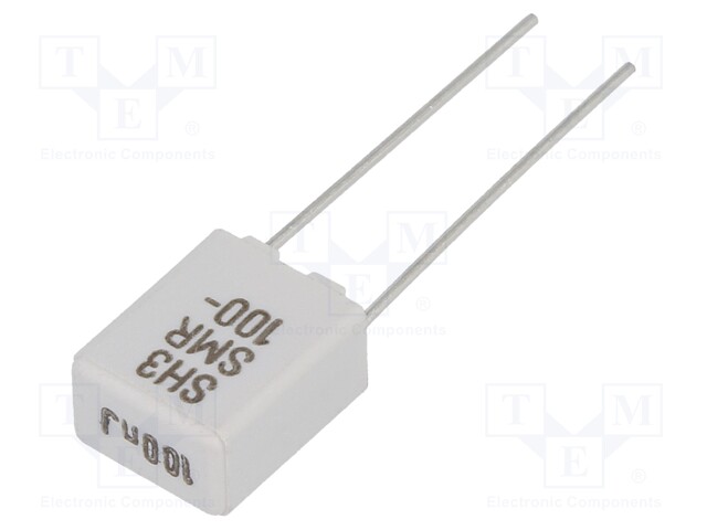 Capacitor: metallized PPS; 100nF; 5mm; ±5%; 7.2x4.5x9mm; -55÷150°C