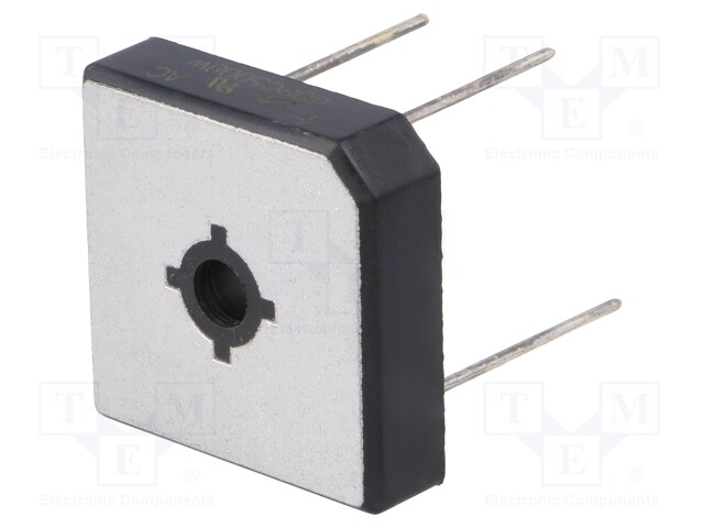 Single-phase bridge rectifier; Urmax: 600V; If: 50A; Ifsm: 450A