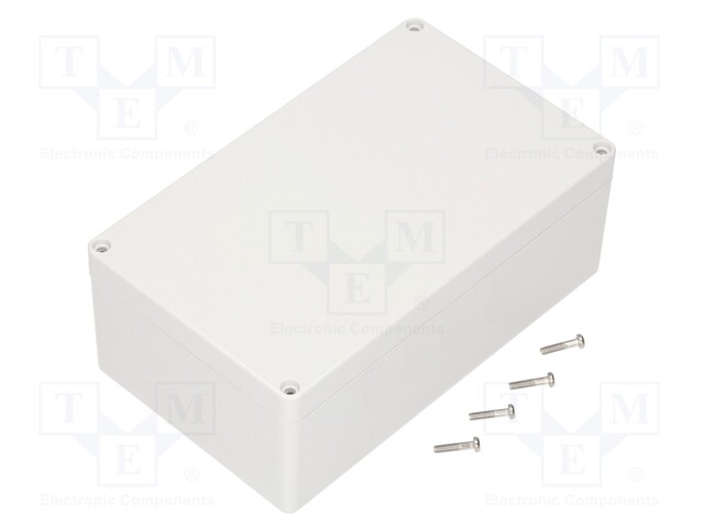 Enclosure: multipurpose; X: 120mm; Y: 200mm; Z: 75mm; polycarbonate