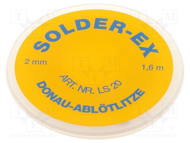 Tape: desoldering; W: 2mm; L: 1.5m