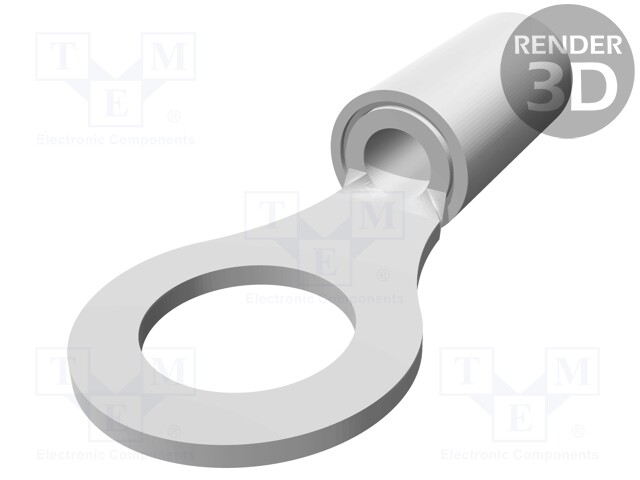 Ring terminal; M8; Ø: 8.33mm; 2.62÷6.64mm2; crimped; for cable