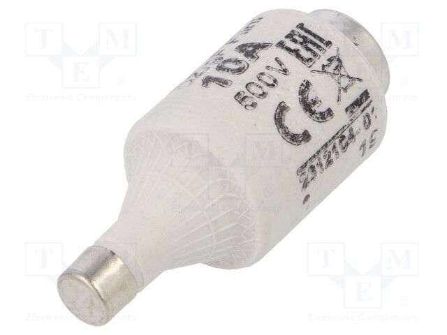 Fuse: fuse; quick blow; 10A; 500VAC; 440VDC; ceramic; DII; D