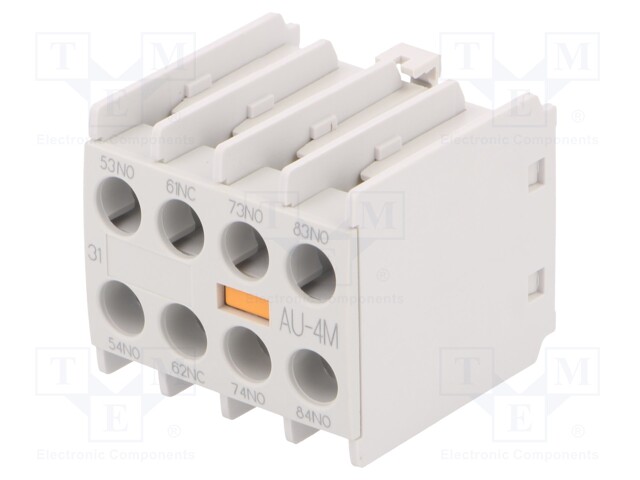 Auxiliary contacts; Series: METAMEC; Leads: screw terminals; IP20