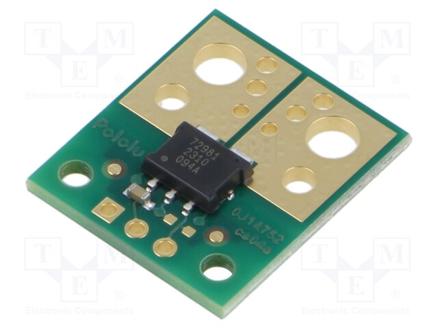 Sensor: current; 4.5÷5.5VDC; IC: ACS72981LLRATR-050B5; -50÷50A