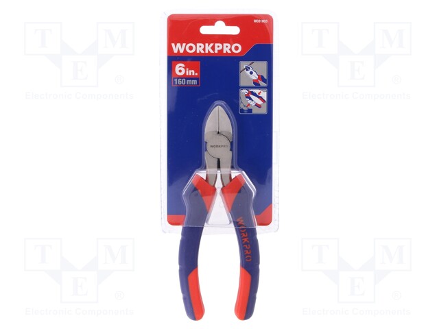 Pliers; side,cutting; two-component handle grips