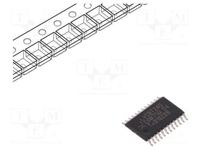 IC: digital; 3-state,bus transceiver,inverting; Channels: 8; SMD