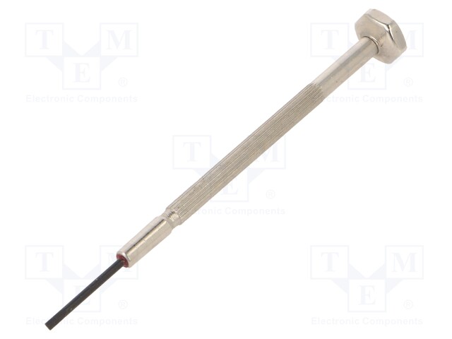 Screwdriver; slot; precision; SL 1,4mm; Blade length: 21mm