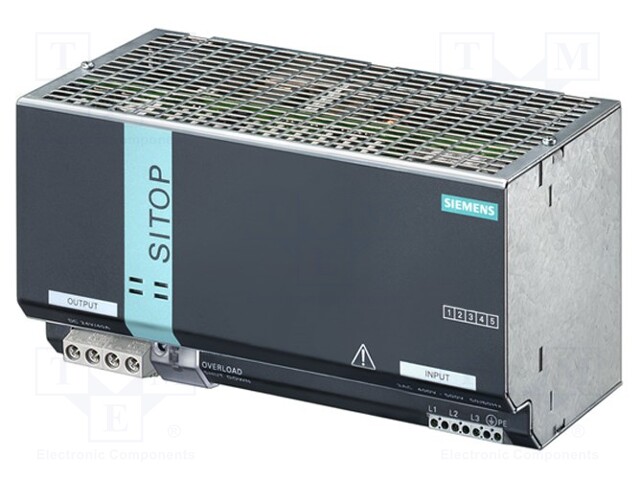 Power supply: switched-mode; 960W; 24VDC; 40A; 3x320÷550VAC; IP20