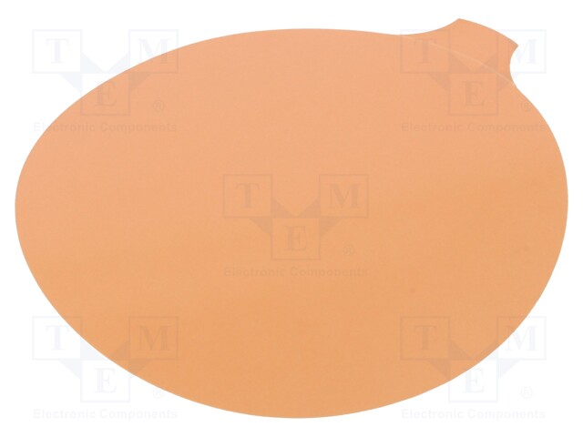 Wipe: micro abrasives material; disc; 15um; diamond; Ø127mm