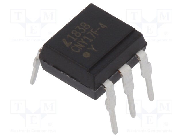 Optocoupler; THT; Channels: 1; Out: transistor; Uinsul: 5kV; Uce: 70V