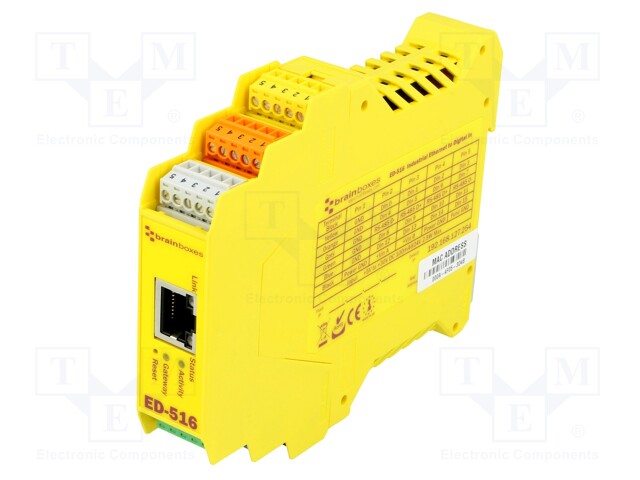 Industrial module: Ethernet gateway; Number of ports: 2; 5÷30VDC