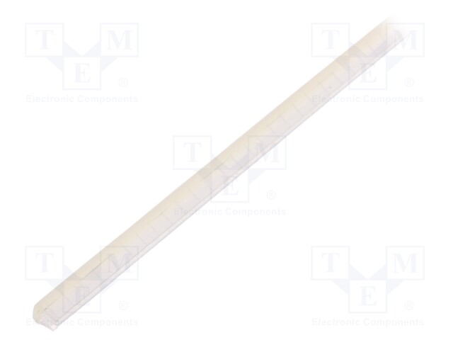 Hole and edge shield; polyetylene; L: 30.5m; natural; H: 4.7mm