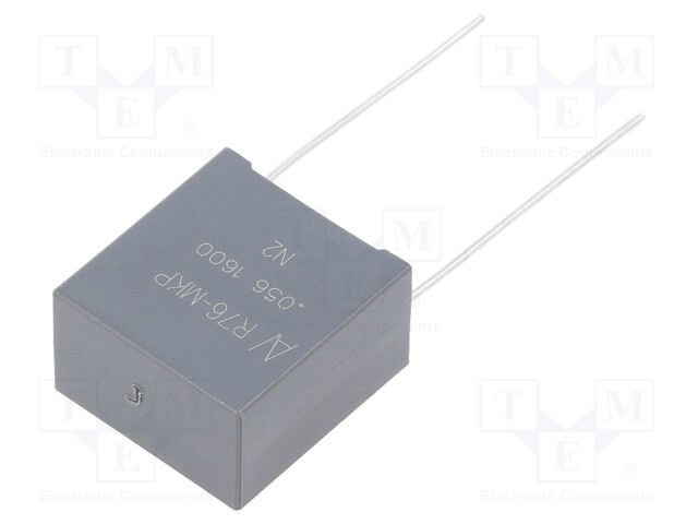 Capacitor: polypropylene; 0.056uF; ESR: 19.89mΩ; THT; ±5%; 4.998A