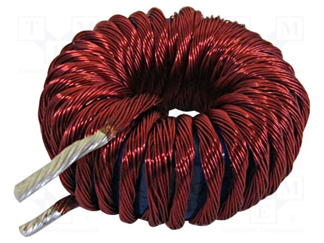 Inductor: wire; THT; 100uH; 20A; 10.7mΩ