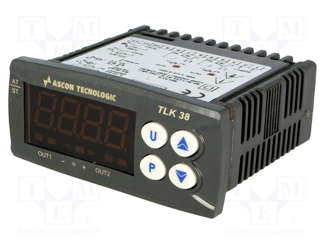 Module: regulator; temperature; SSR; OUT 2: SSR; on panel; 24VAC