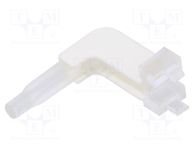 Fiber for LED; Ø2.8mm; No.of mod: 1; Front: flat; H: 15mm