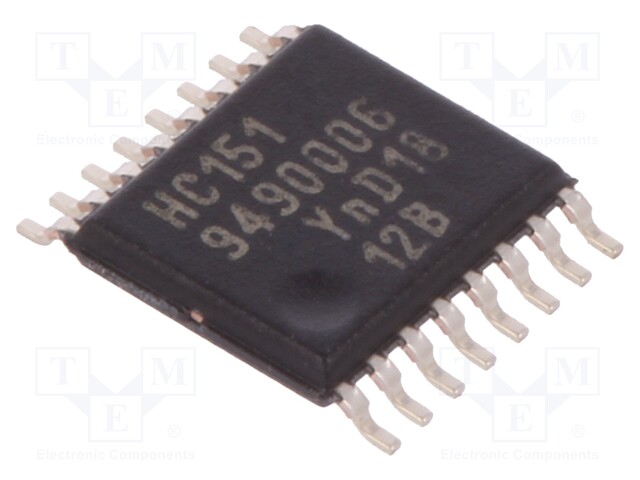 IC: digital; 8bit,multiplexer; SMD; TSSOP16; Series: HC; 2÷6VDC