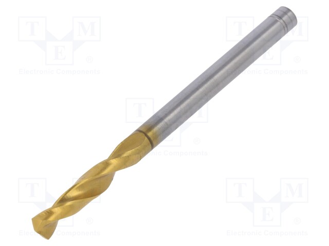 Drill bit; for metal; Ø: 3.5mm; L: 52mm; HSS-CO; film,separately