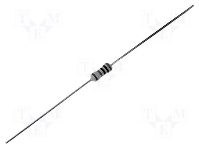 Resistor: metal film; THT; 4.7kΩ; 0.6W; ±1%; Ø2.4x6.3mm; 50ppm/°C