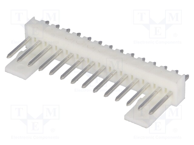 Socket; wire-board; male; KK 254; 2.54mm; PIN: 14; THT; 4A; tinned