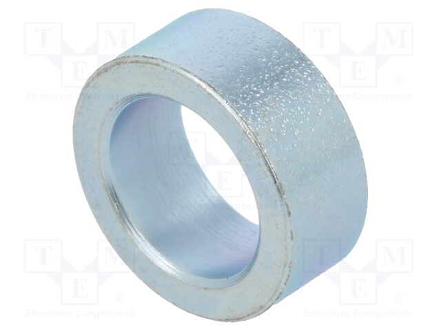 Spacer sleeve; 8.2mm; cylindrical; steel; zinc; Out.diam: 5mm