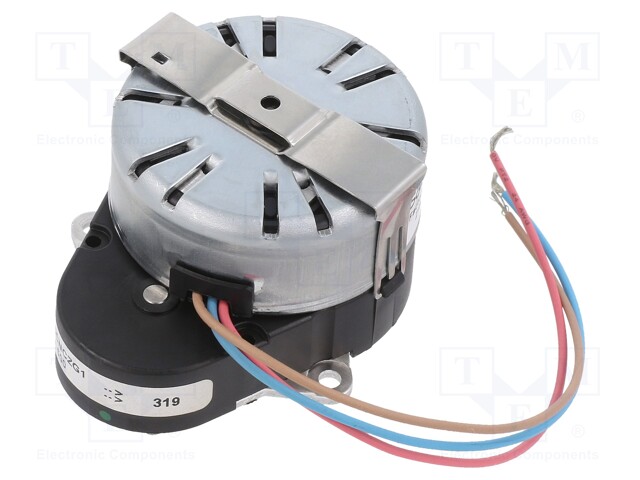 Motor: AC; synchronous; 2.7W; 24/48VAC; clockwise rotation; IP40