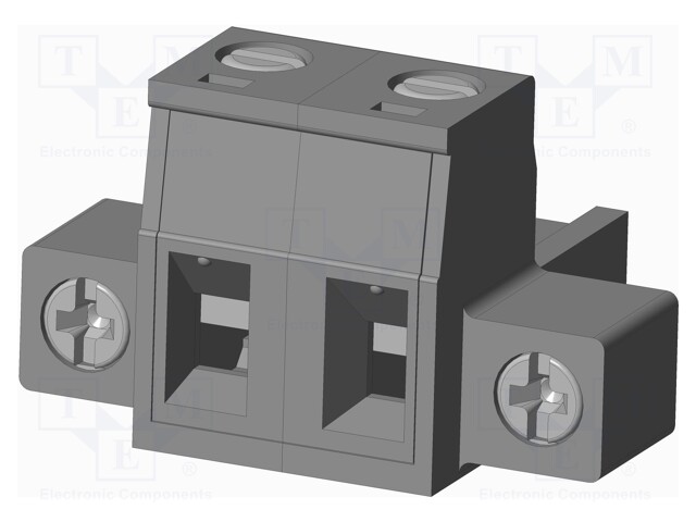 Connector: pluggable terminal block; plug; female; straight; grey