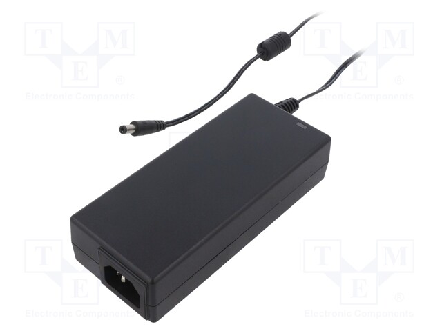 Power supply: switched-mode; 24VDC; 3.75A; Out: 5,5/2,1; 90W