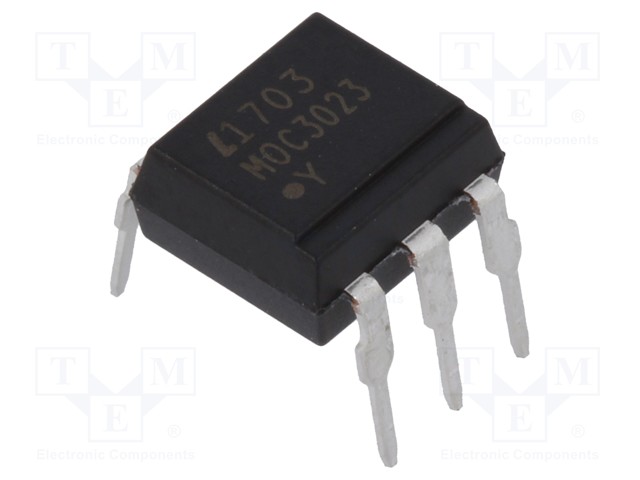 Optotriac; 5kV; Uout: 400V; without zero voltage crossing driver