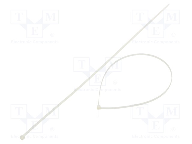 Cable tie; L: 500mm; W: 4.8mm; polyamide; 222N; natural; Ømax: 150mm