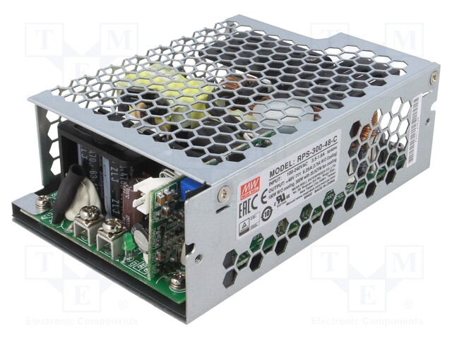 Power supply: switched-mode; 300W; 127÷370VDC; 90÷264VAC; OUT: 1