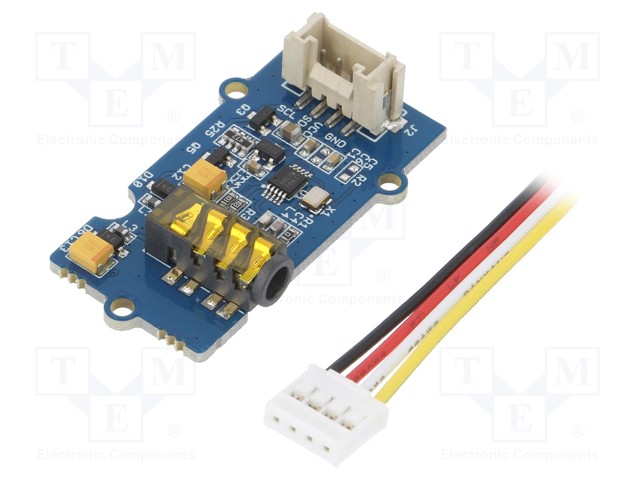 Module: FM receiver; Grove Interface (4-wire); Grove; 3.3÷5VDC