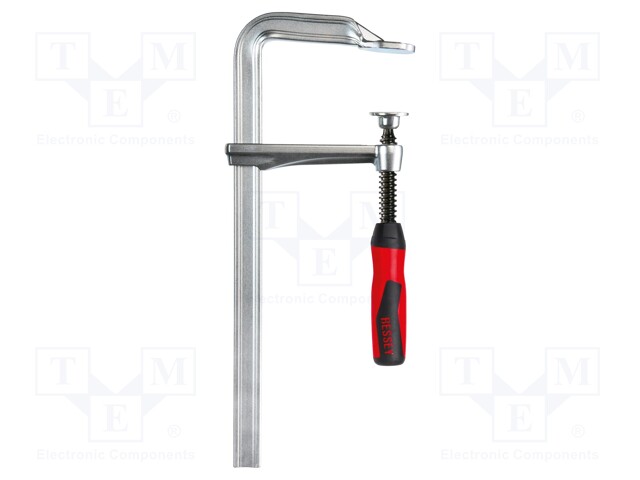 Universal clamp; steel; with handle; Grip capac: max.160mm; 6kN