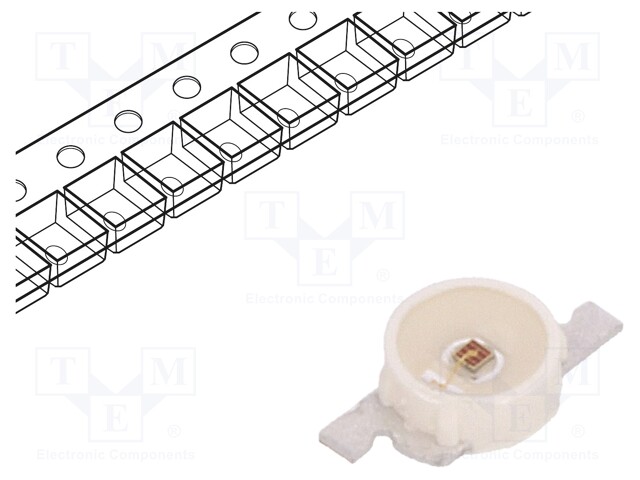 LED; SMD; red; 560÷1800mcd; Ø2.1mm; 120°; 1.8÷2.4V; 30mA; Front: flat