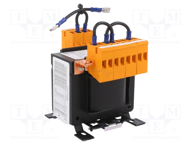 Transformer: mains; 100VA; 115V; 115V; Leads: terminal block; IP00