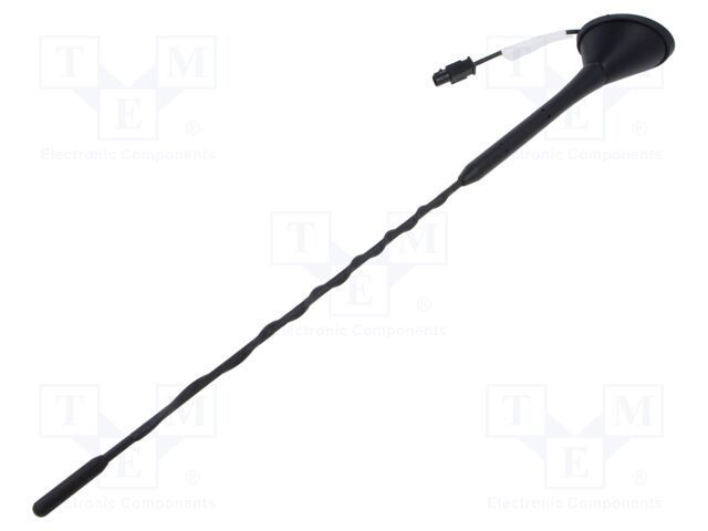 Antenna; external; 0.41m; M6; outside; DAB; plug