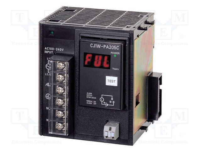 Module: mains; Mounting: DIN; 85÷264VAC; Application: CJ series