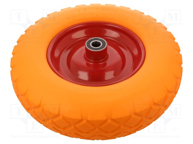 Transport wheel; Ø: 400mm; W: 95mm; 150kg; Mat: foam; -20÷60°C