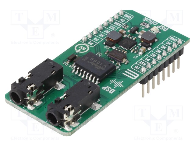 Click board; audio; GPIO,I2C; RC4580,TPS65131,V1000,V4220; 5VDC