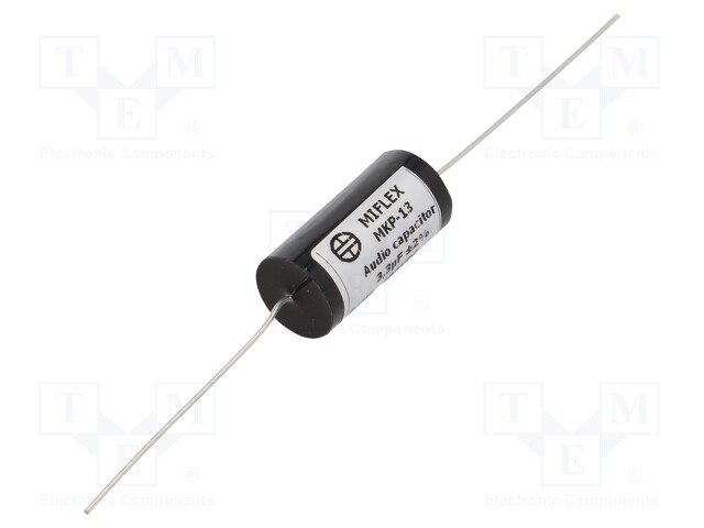 Capacitor: polypropylene; 3.3uF; 400VDC; ±2%; Ø17.4x35mm; -25÷85°C