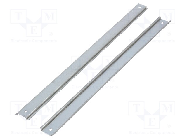 DIN rail; steel; W: 35mm; L: 480mm; NSYPLM75PG; Plating: zinc